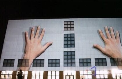 Urbanscreen 3d projection