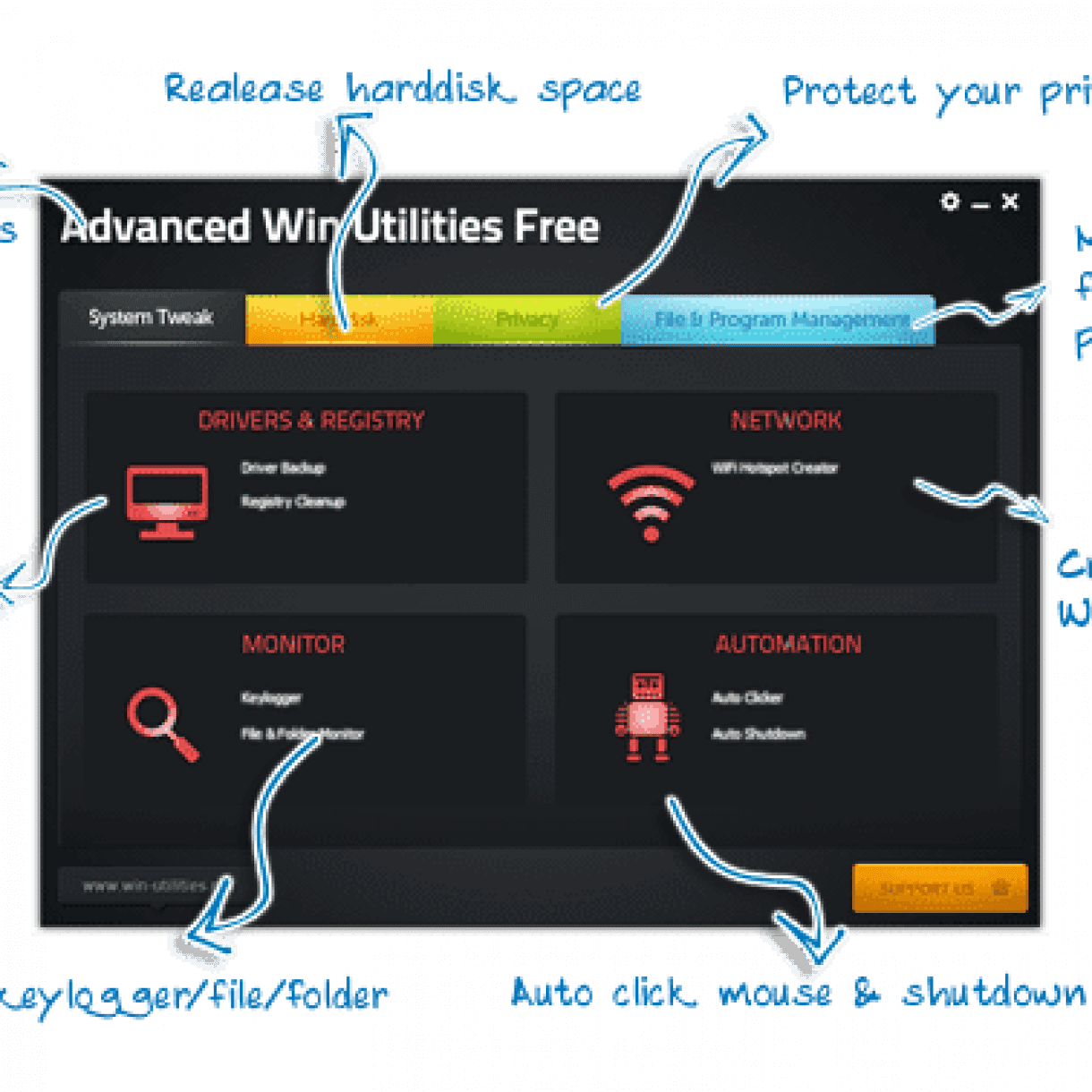 Advanced win utilities free