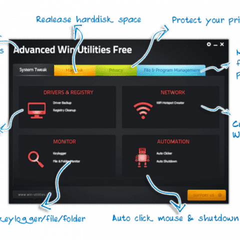 Advanced win utilities free