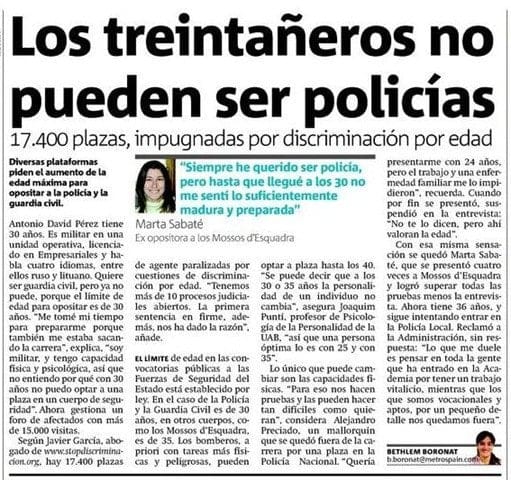 Articulo metro limites de edad
