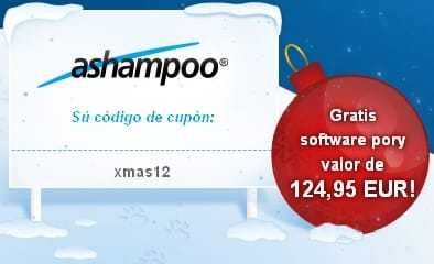 Ashampoo Gratis Cupon Xmas12