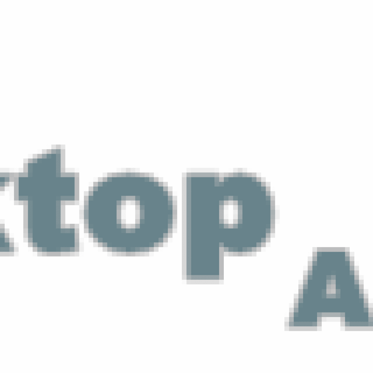Beauty desktop animated logo