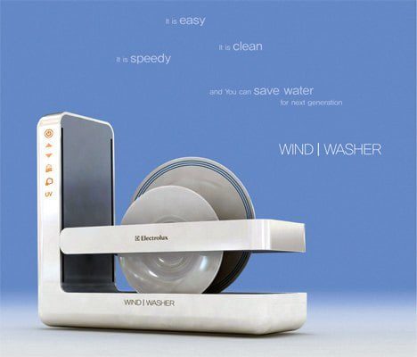 Electrolux Wind Washer un lavavajillas que limpia sin agua