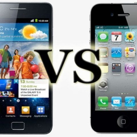 Iphone 4 Vs Samsung Galaxy Sii