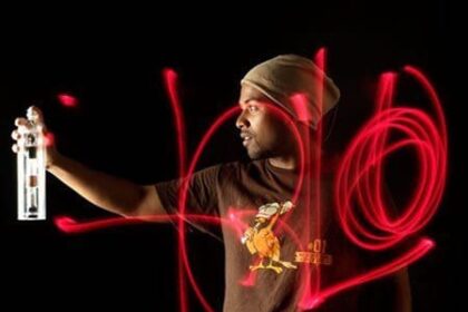 Led spray paint