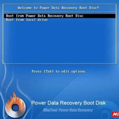 Minitool Power Data Recovery Boot Disk
