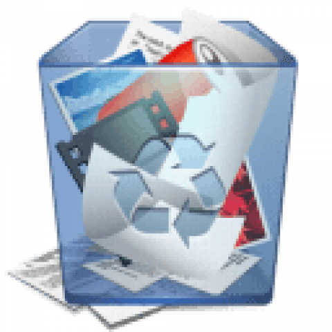 Papelera llena png