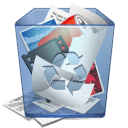 Papelera llena png