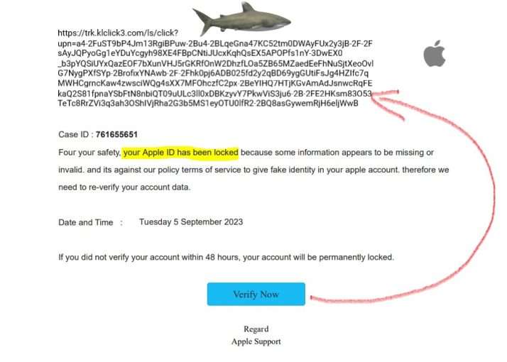 Phishing de Apple