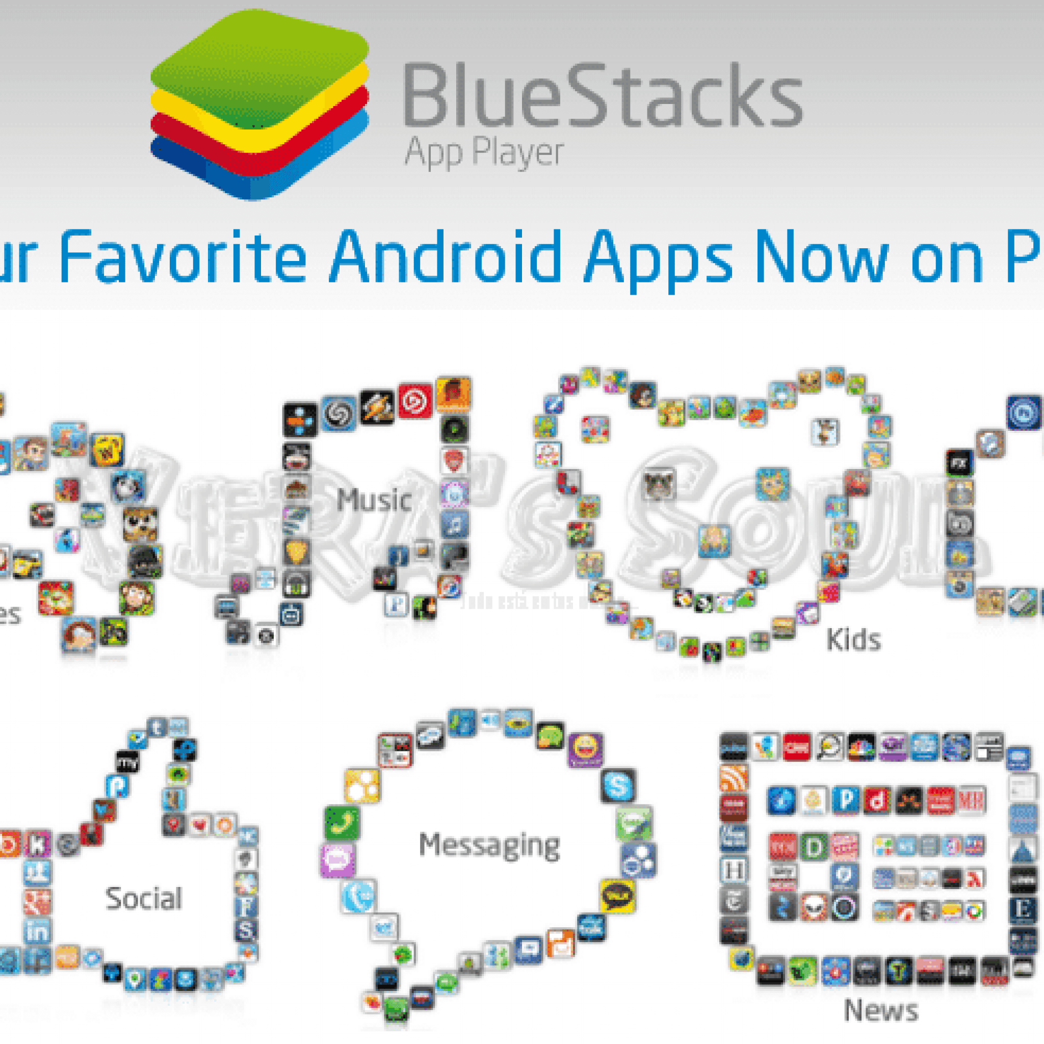 Run Android On Windows With Bluestacks Android On Pc Android Player For Windows Bluestacks