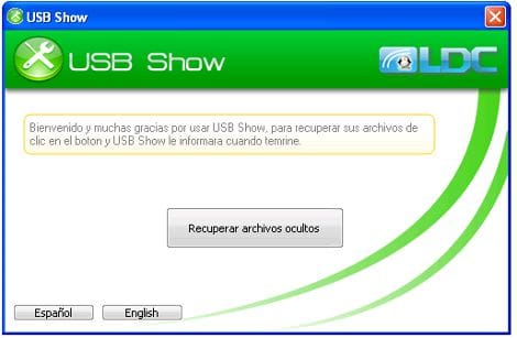USB Show: una aplicación que muestra los ficheros ocultos