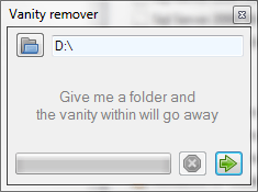 Vanity remover