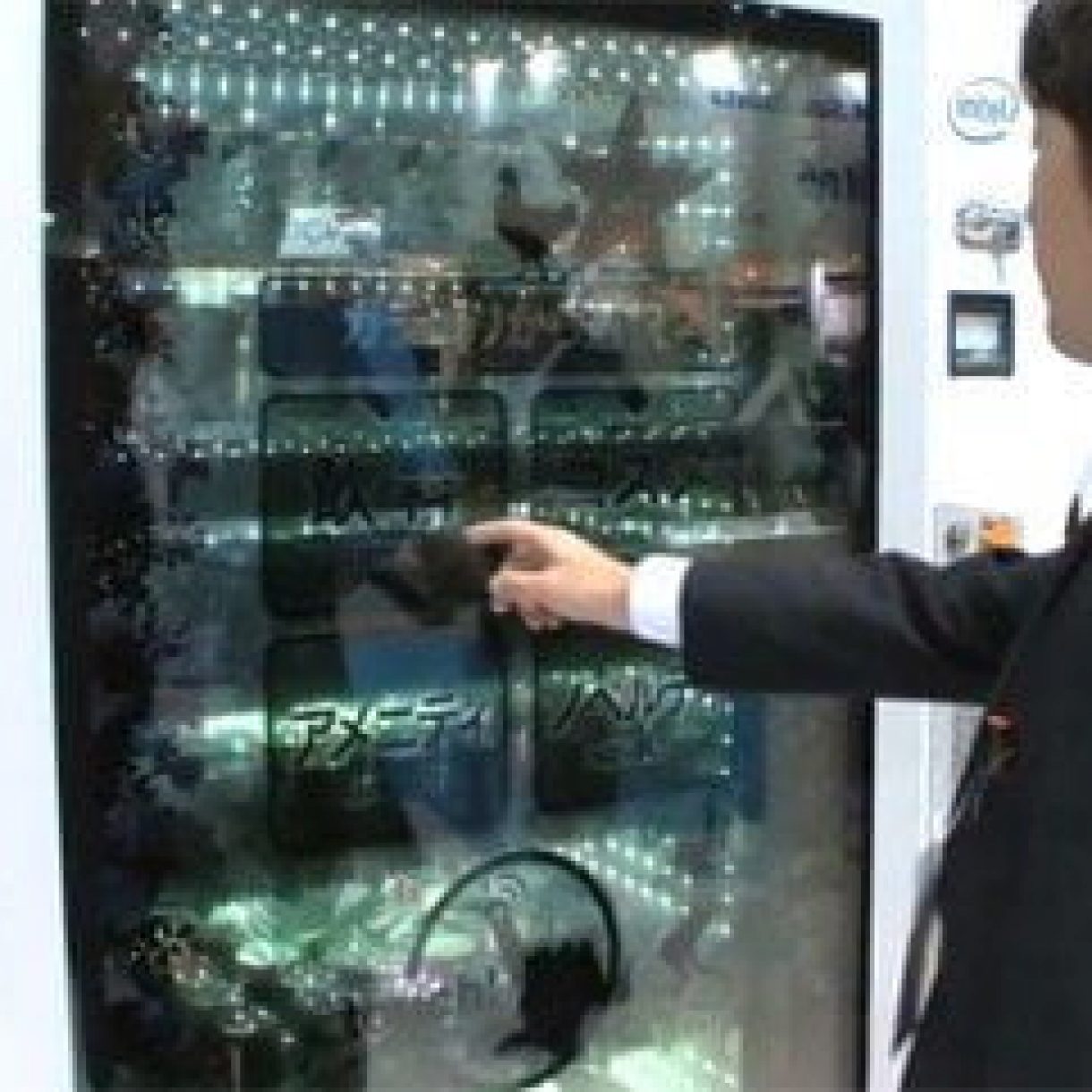 Vending pantalla tactail