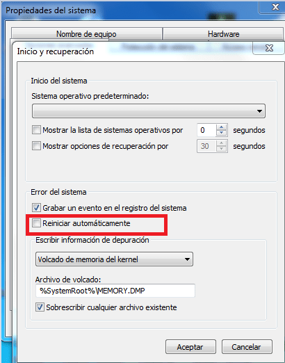 Cómo Desactivar El Reinicio Automático De Windows 7