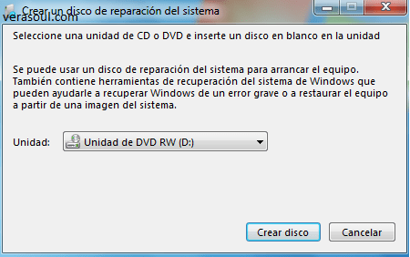 Cómo Crear Un Disco De Reparación Del Sistema En Windows 7