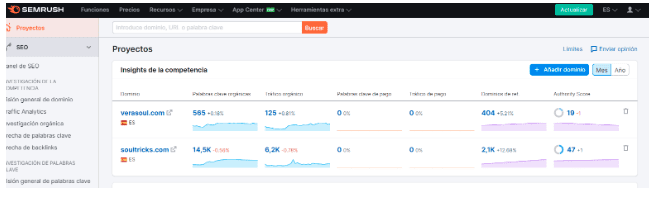 SEMrush VeraSoul