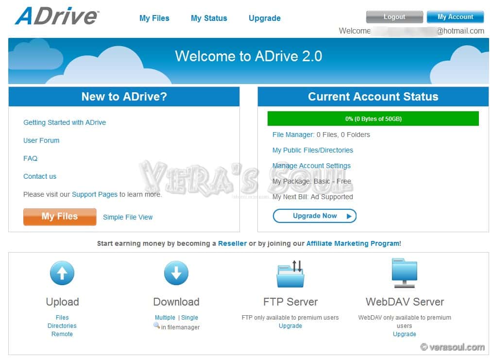 Adrive Online Storage Online Backup Cloud Storage