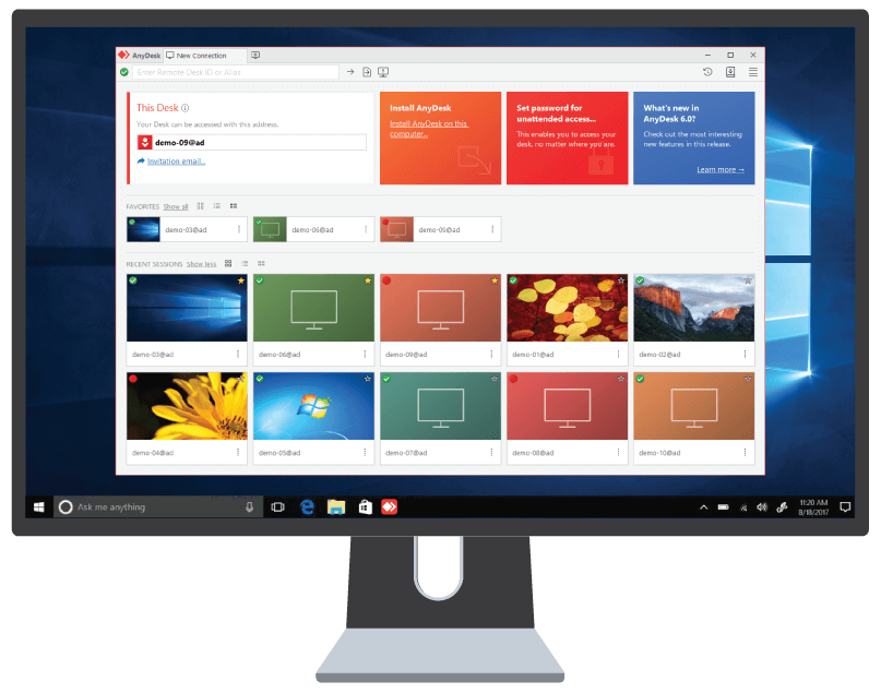 Anydesk Control Remoto