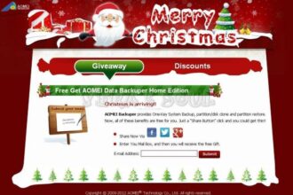 Aomei Christmas Giveaway And Discounts