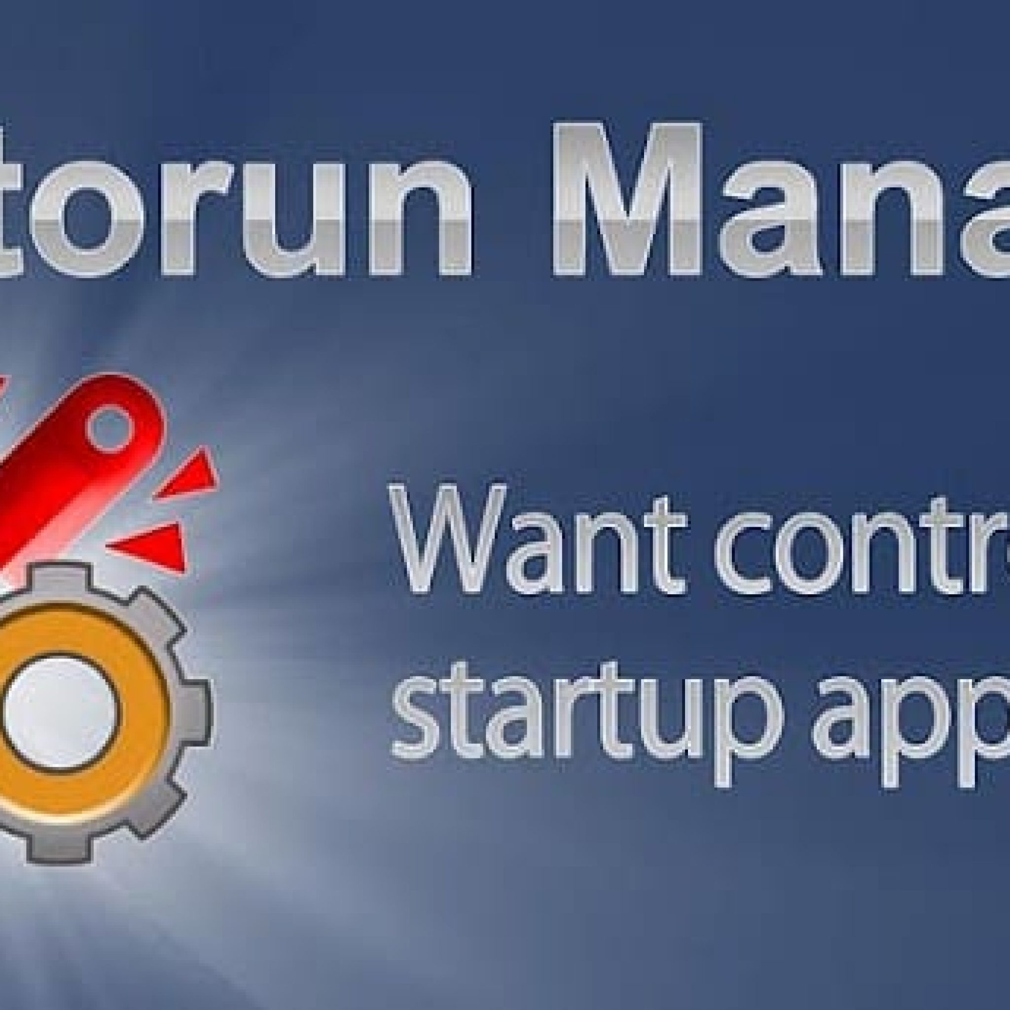 Autorun Manager