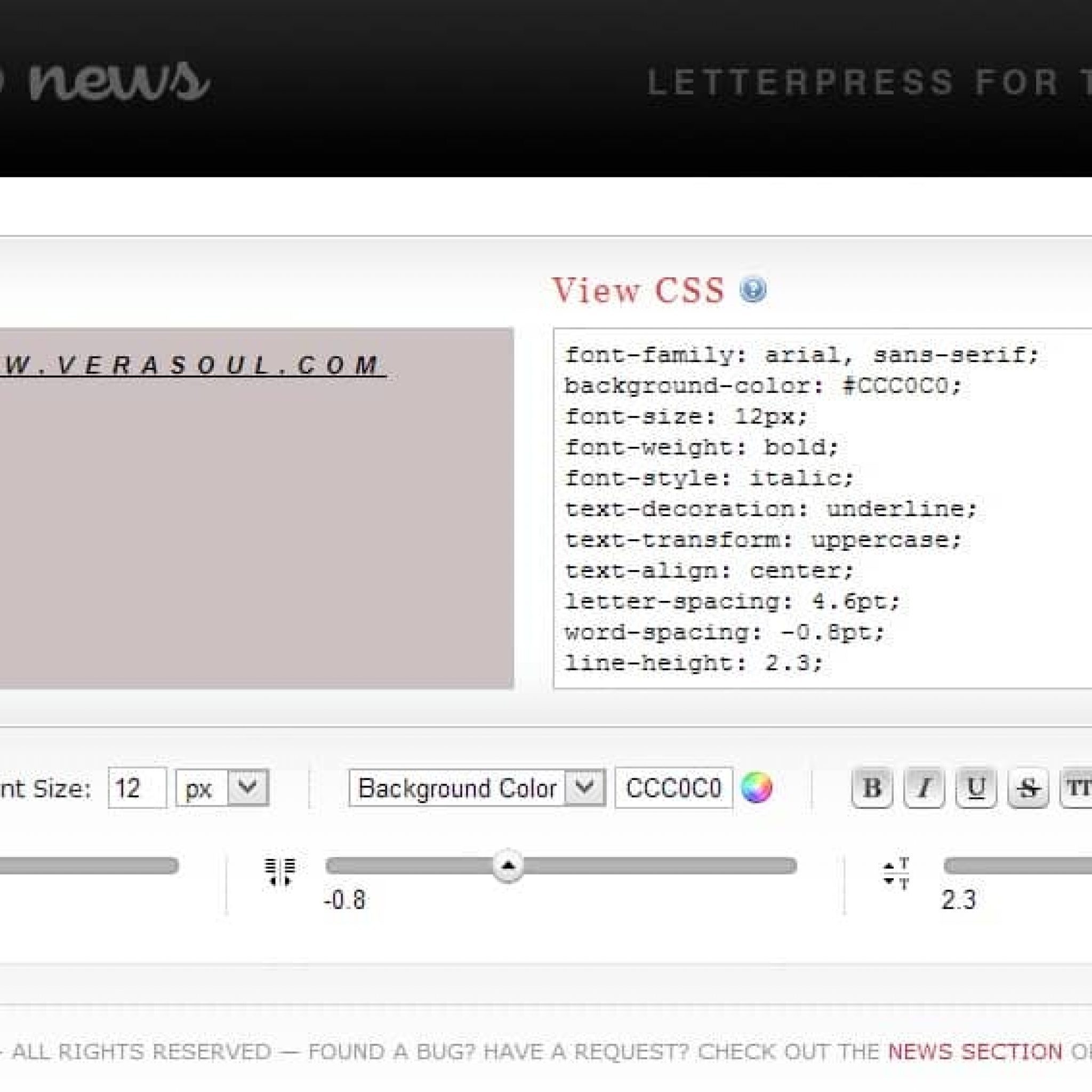 Csstypeset Aclarando Estilos De Texto En Css