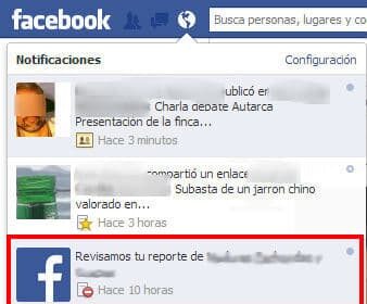 Denuncia Facebook
