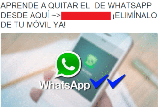Eliminar Doble Check Azul