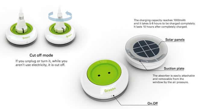 Enchufe Solar Portatil