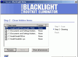 F secure blacklight 1