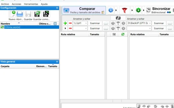 Freefilesync copia seguridad