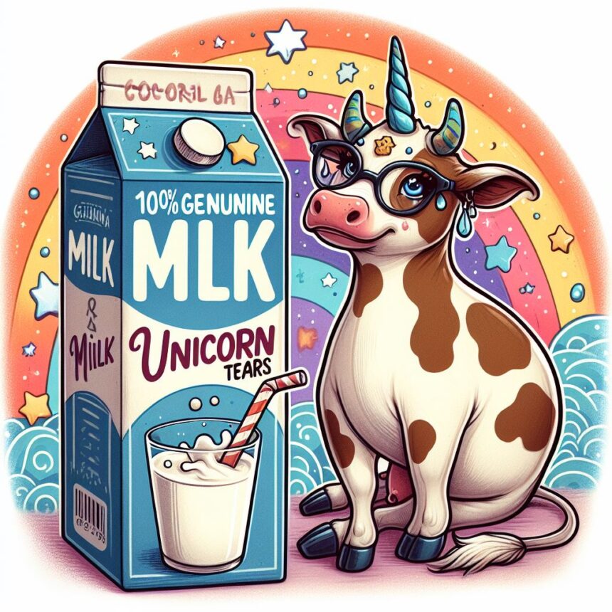 Hoax leche unicornio