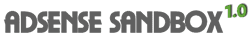 Adsense SandBox