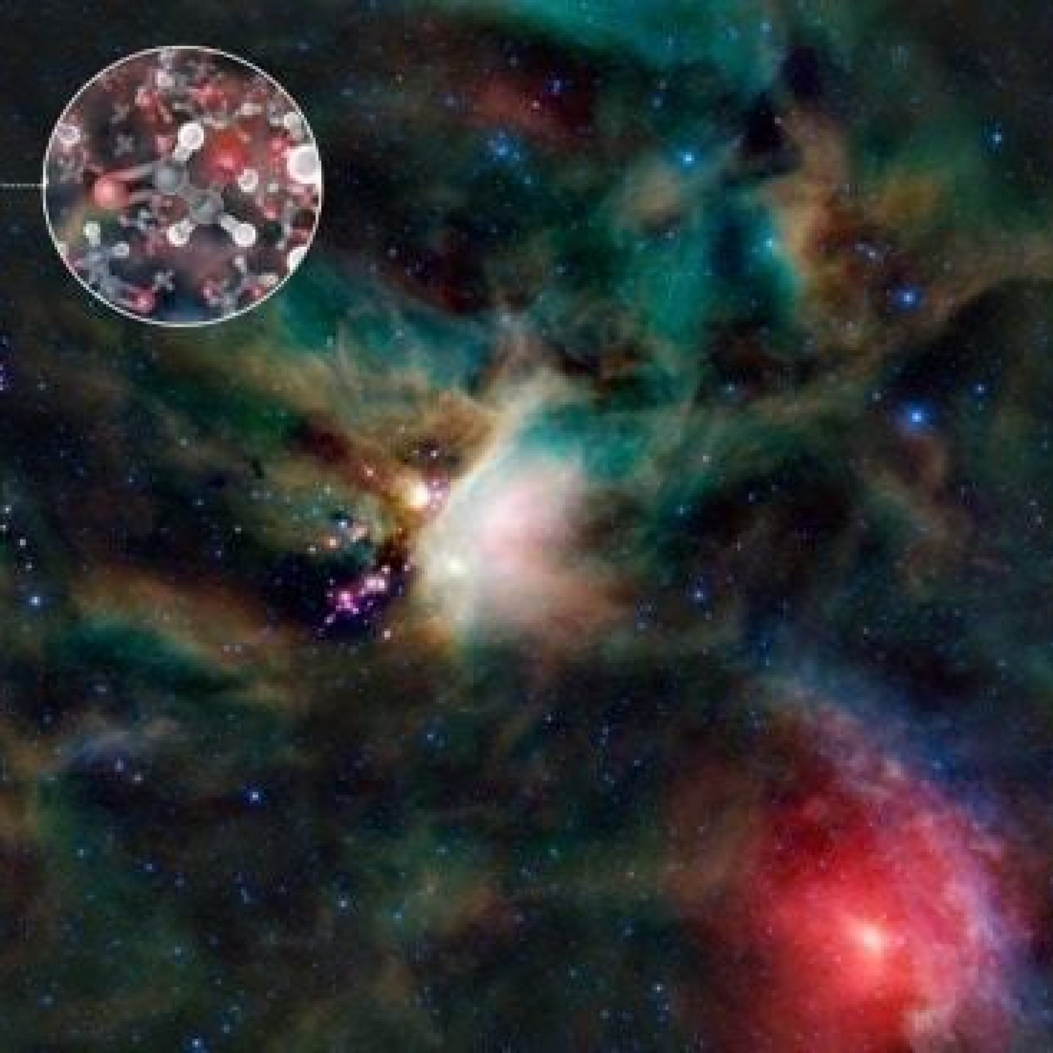 Moleculas De Azucar En Nubes Galacticas