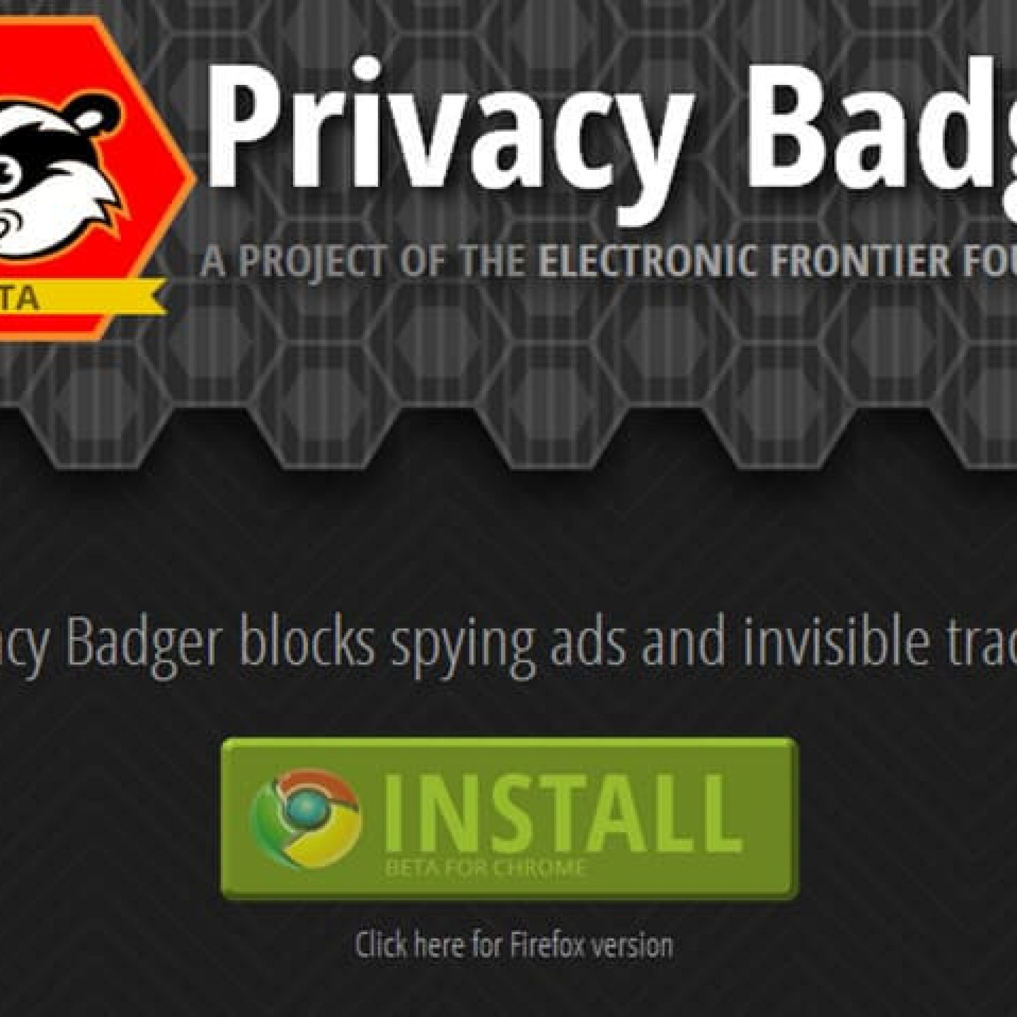 Privacybadger