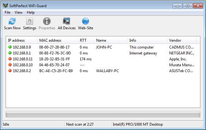 Softperfect Wifi Guard
