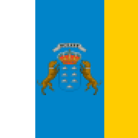 135px Flag Of The Canary Islands Svg