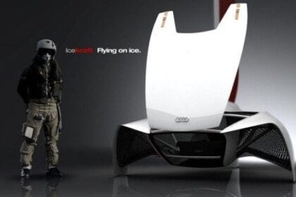 Audi icekraft concept takes high speed on the ice 01