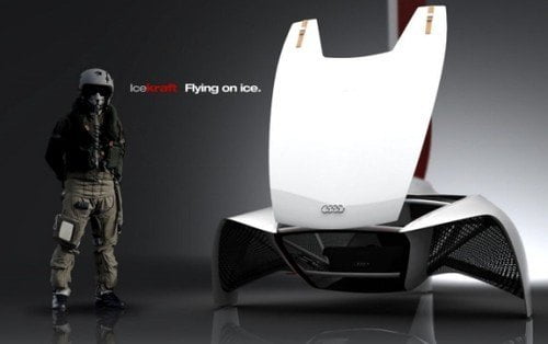 Audi Icekraft: vehículos de alta velocidad sobre hielo