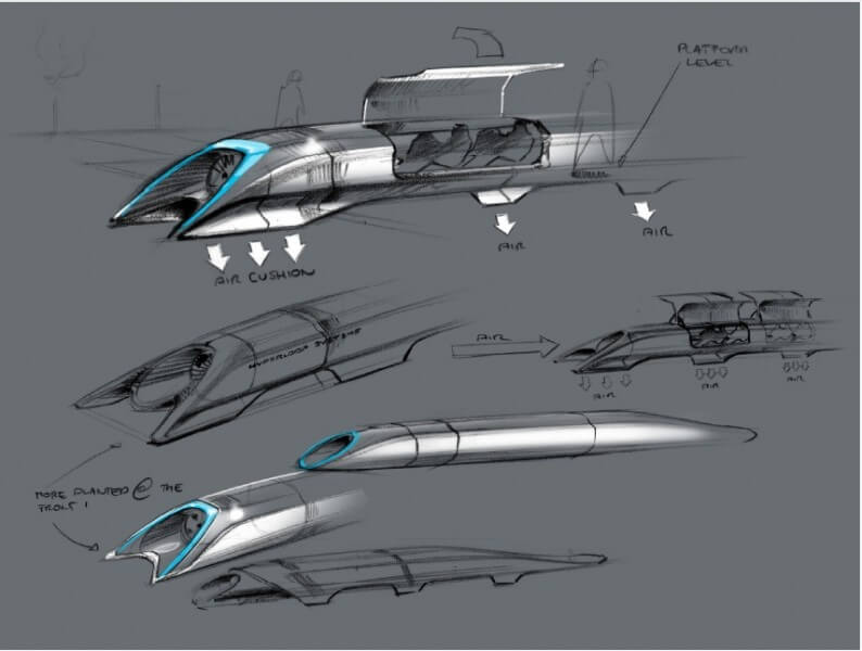 Hyperloop: un tren que podrá viajar casi a la velocidad del sonido
