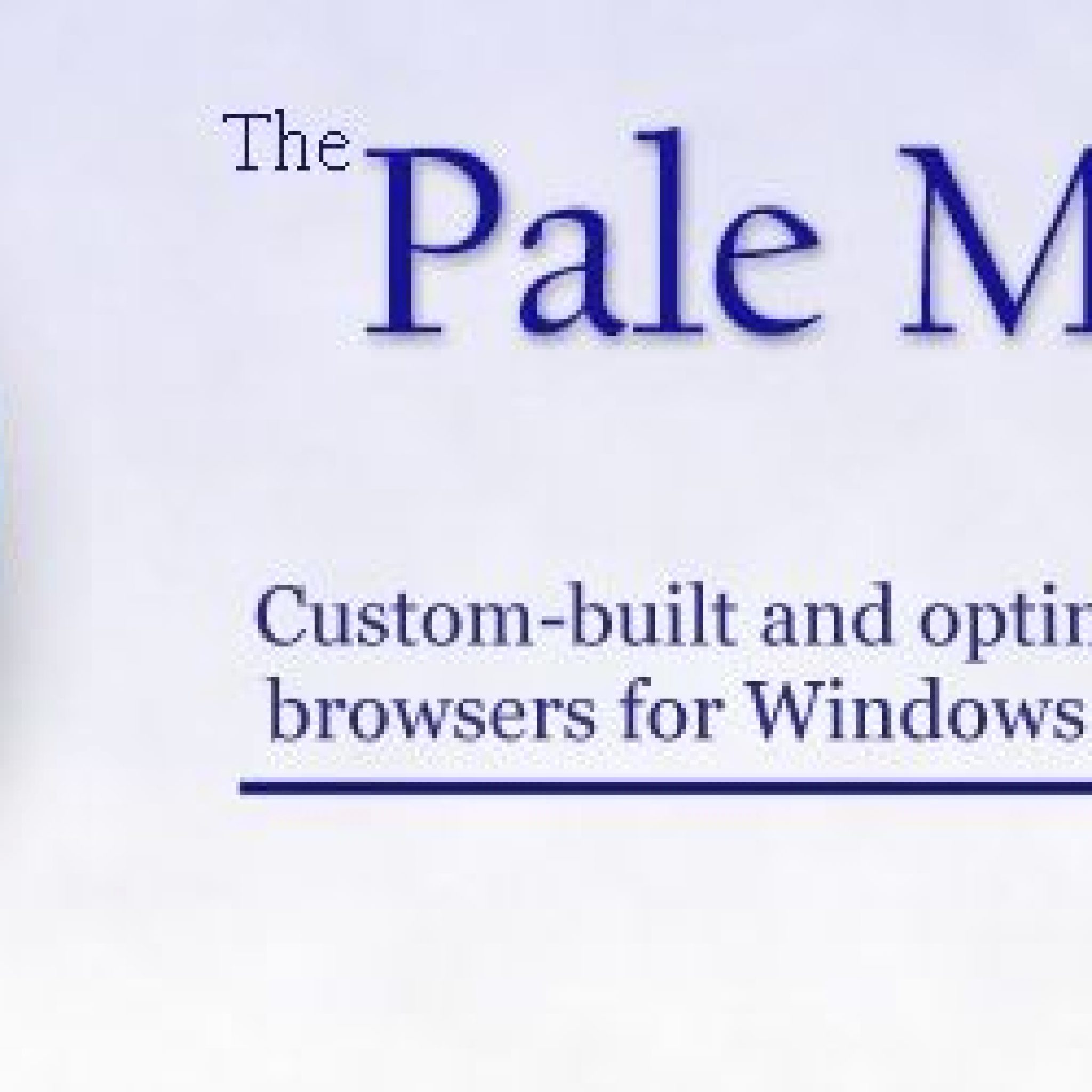 Pale Moon: Un Navegador Web Basado En Firefox Pero Más Rápido