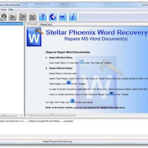 Stellar Phoenix Word Recovery: Recupera Tus Ficheros De Microsfot Word