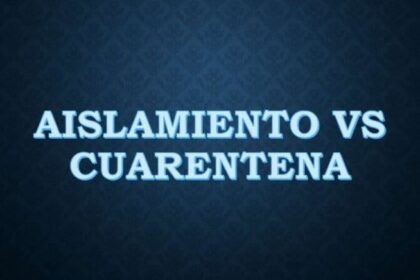 Aislamiento Y Cuarentena