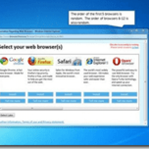 &Iquest;QuÉ Navegador Para Internet Quieres Usar?. Ahora Windows 7 Lo Pregunta