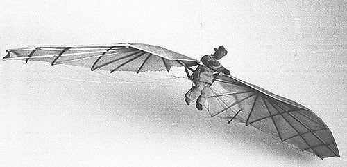 Modelo de alas de Jan Wnek