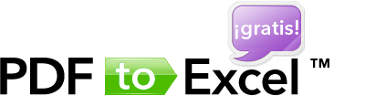 PDFtoExcel: convertir tus fichero PDF,s al formato Excel (XLS)