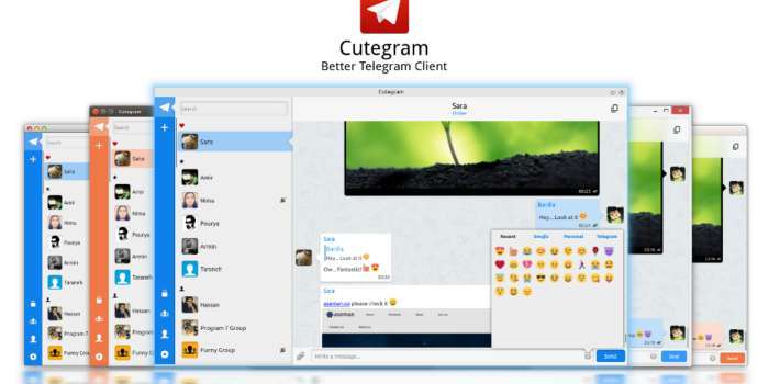 Cutegram: Telegram para el PC con un bonito diseño