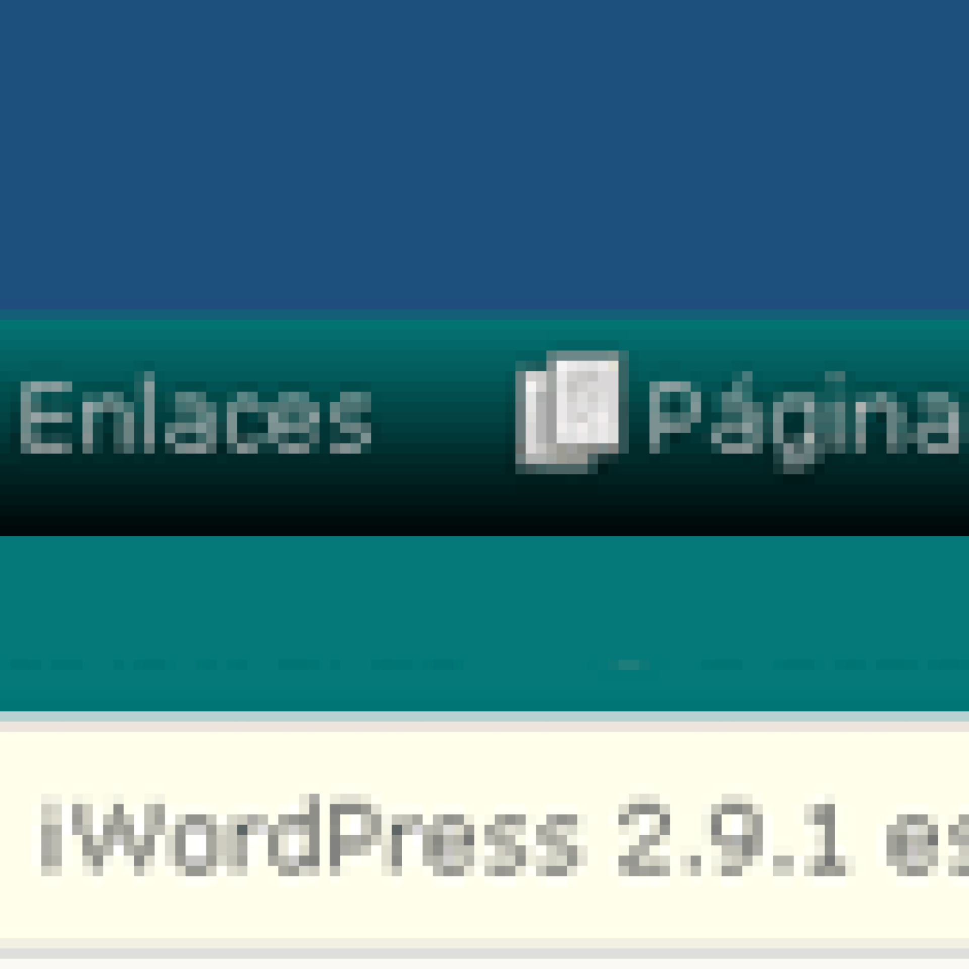 Wordpress 2.9.1: Actualizando&Hellip;